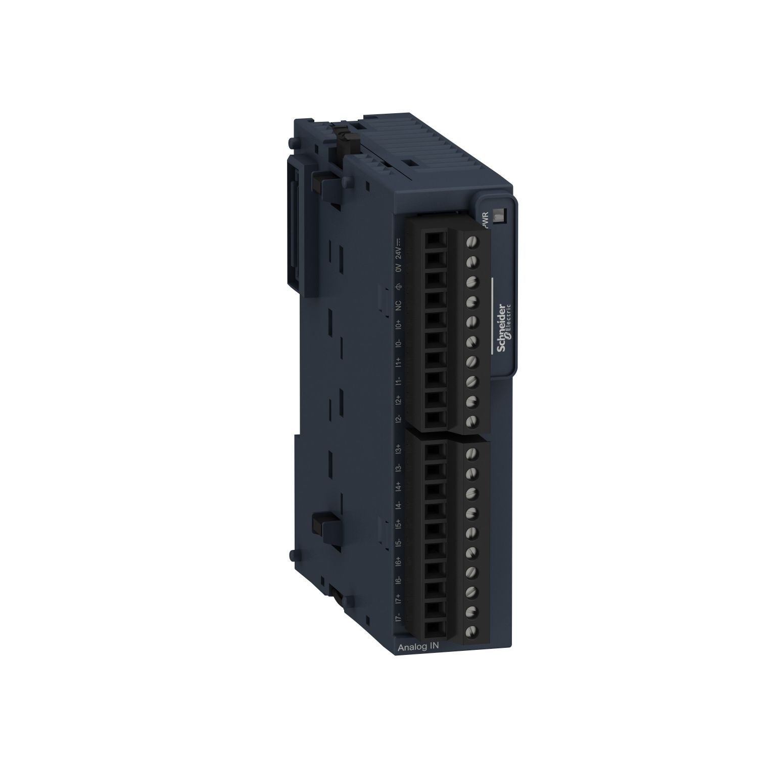 Picture of Analog input module, Modicon TM3, 8 temperature inputs (screw) 24 VDC