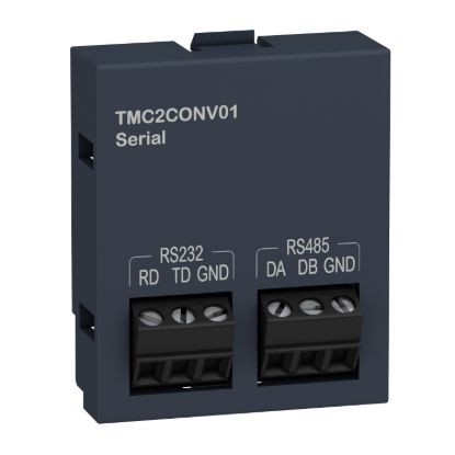 Picture of Serial line cartridge, Modicon M221, conveying 1 I/O extension