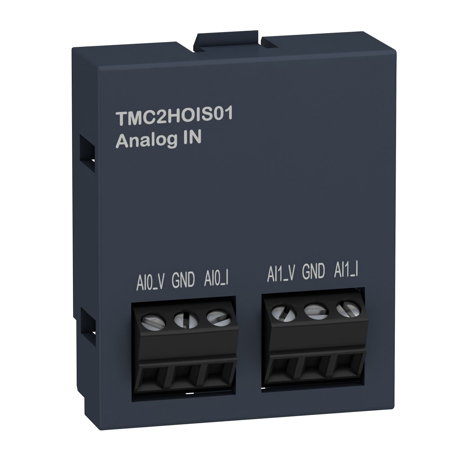 Picture of Analogue input cartridge, Modicon M221, hoisting 2 analog I/O extension
