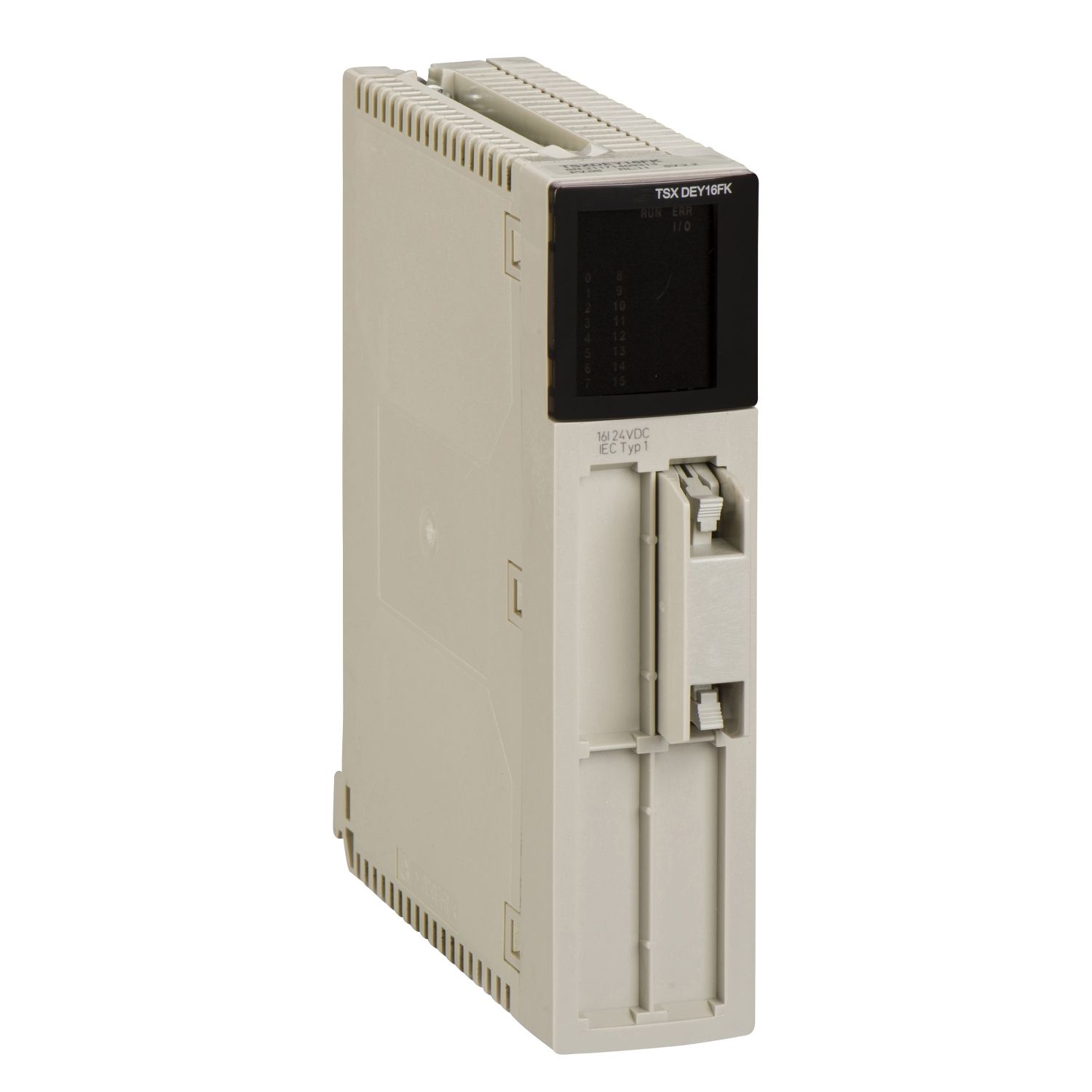 Picture of Discrete input module, Modicon Premium, 16 inputs, compatible with 2/3 wires proximity sensors, 1.2W