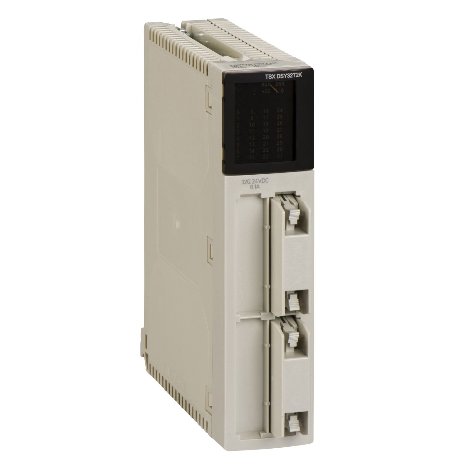 Picture of Discrete output module, Modicon Premium, 64 outputs, 2.4W, overvoltage protection by transil diode
