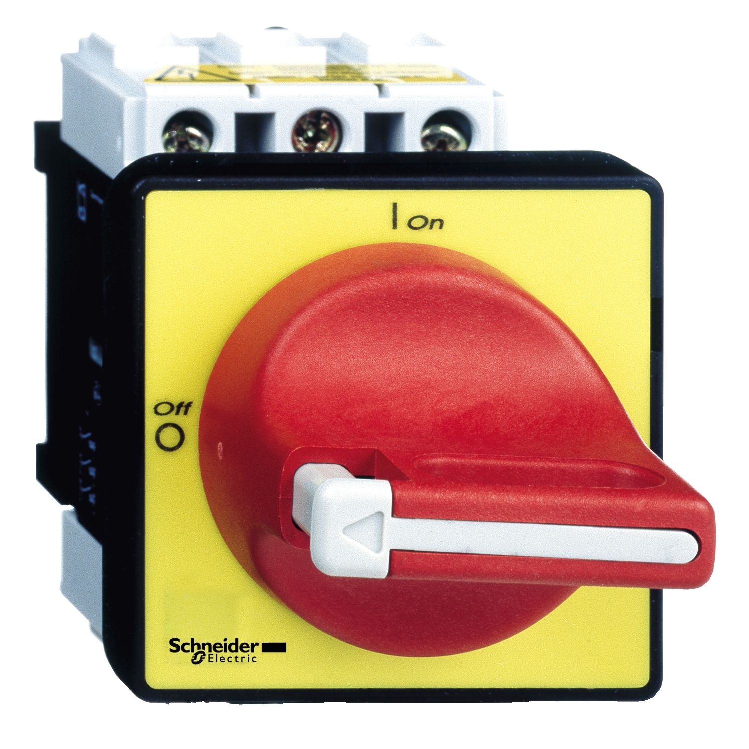 Picture of Emergency stop switch disconnector, TeSys Mini-Vario, 25A, on door