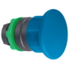 Picture of Harmony XB5, Head for non illuminated pushbutton, plastic, blue, mushroom 40mm, 22mm, spring return