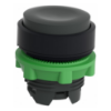 Picture of Harmony XB5, Push button head, plastic, projecting, black, 22mm, spring return, unmarked
