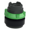 Picture of Harmony XB5, Push button head, plastic, projecting, black, 22mm, spring return, unmarked