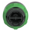 Picture of Harmony XB5, Push button head, plastic, projecting, green, 22mm, spring return, unmarked