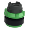 Picture of Harmony XB5, Push button head, plastic, projecting, green, 22mm, spring return, unmarked