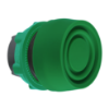 Picture of Harmony XB5, Push button head, plastic, flush, green, 22mm, spring return, coloured boot, unmarked