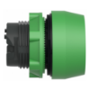 Picture of Harmony XB5, Push button head, plastic, flush, green, 22mm, spring return, coloured boot, unmarked