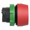 Picture of Harmony XB5, Push button head, plastic, flush, red, 22mm, spring return, coloured boot, unmarked