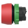 Picture of Harmony XB5, Push button head, plastic, flush, red, 22mm, spring return, coloured boot, unmarked