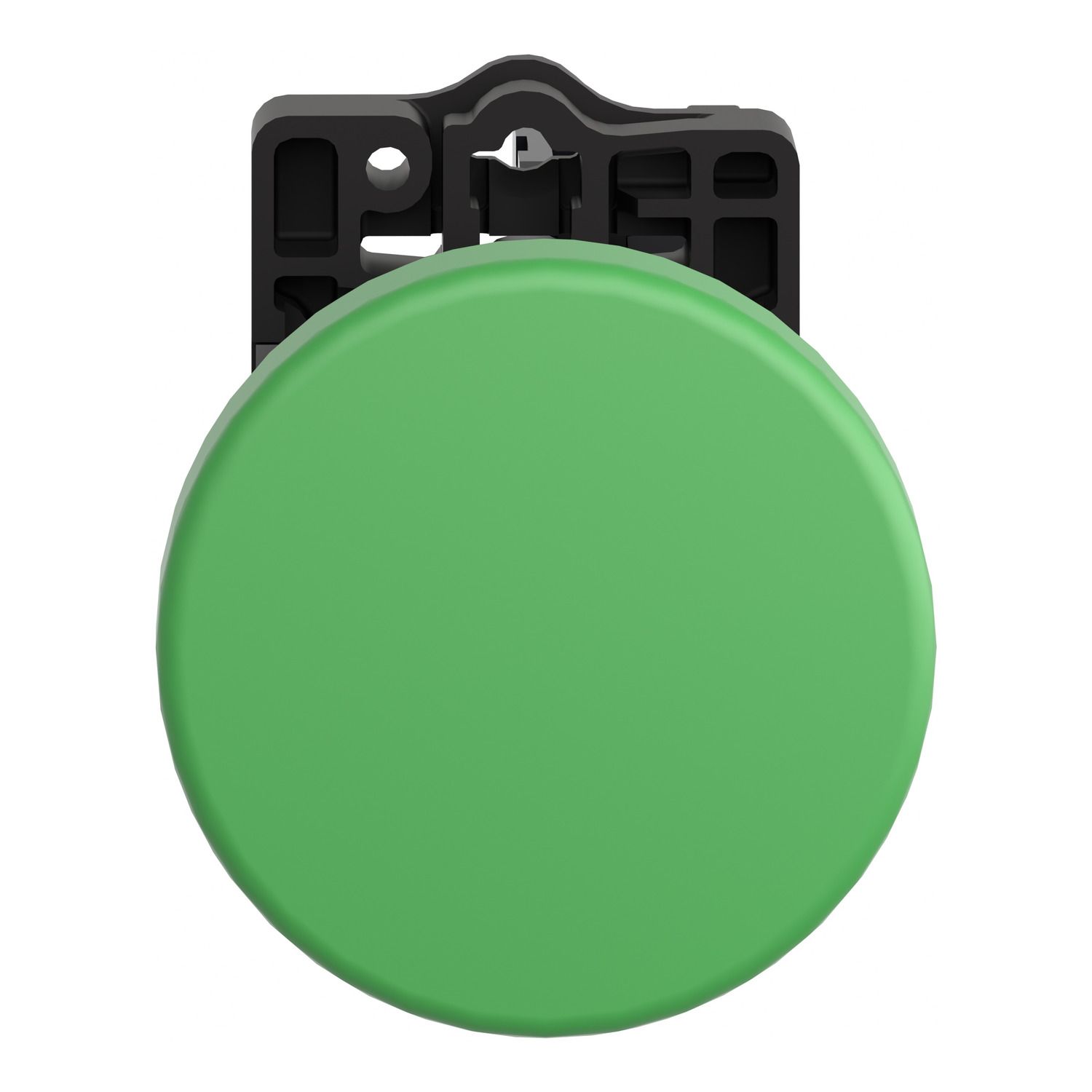 Picture of Comp PB plastic green mushr 40mm 1NO