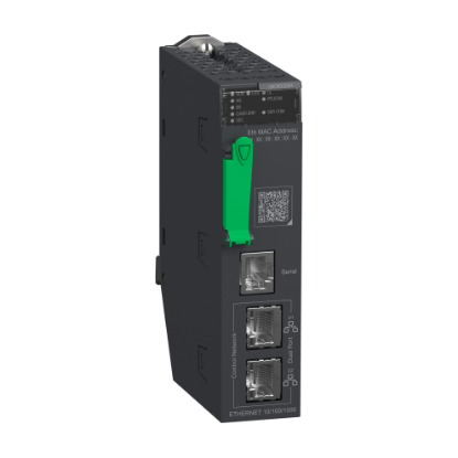 Picture of communication module, Modicon M580, IEC 60870-5-101/104, DNP3, for severe environments