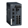 Picture of network switch, Modicon Networking, managed, 8 ports for copper with 4Gigabit SFP