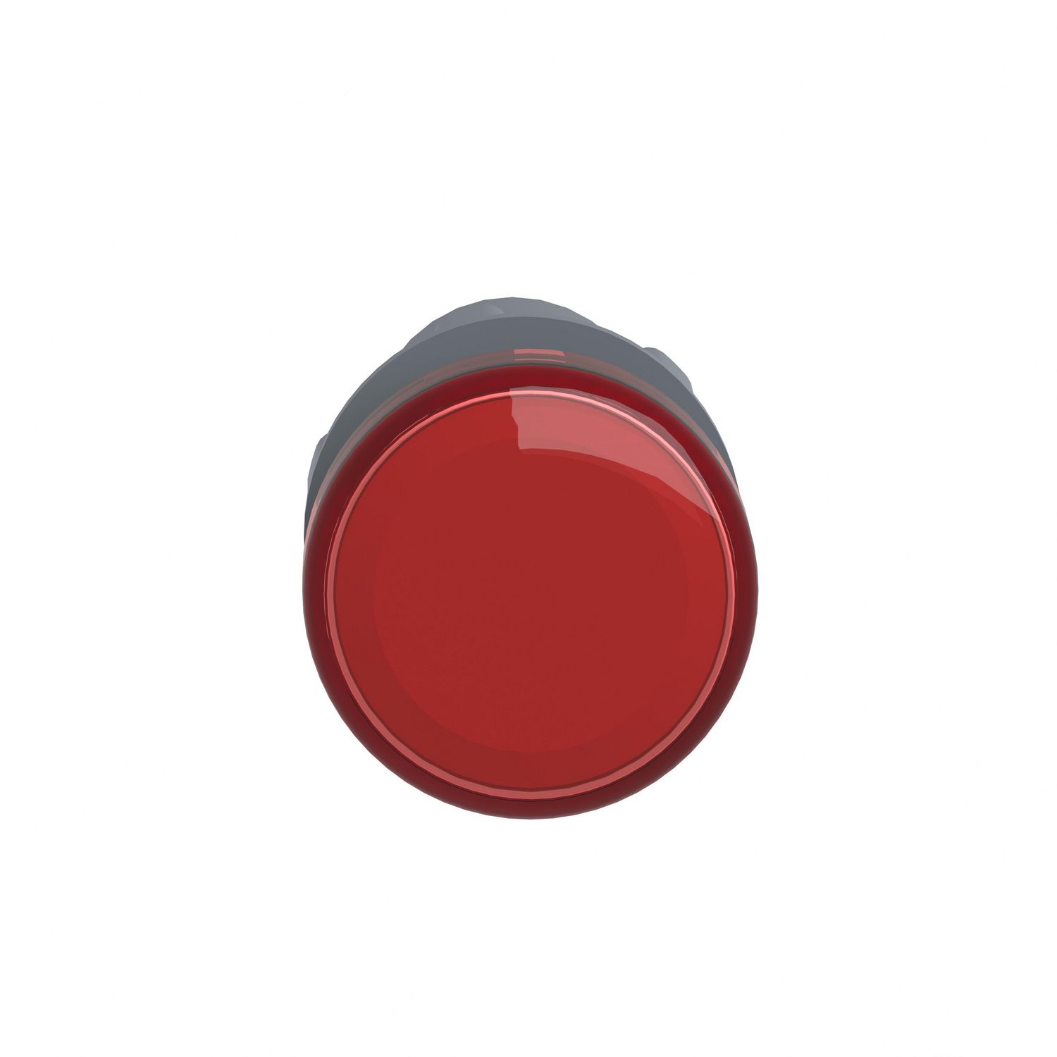 Picture of Monolithic pilot light, Easy Harmony XA2, plastic, red, 22mm, integral LED, screw clamp terminals, 220V DC