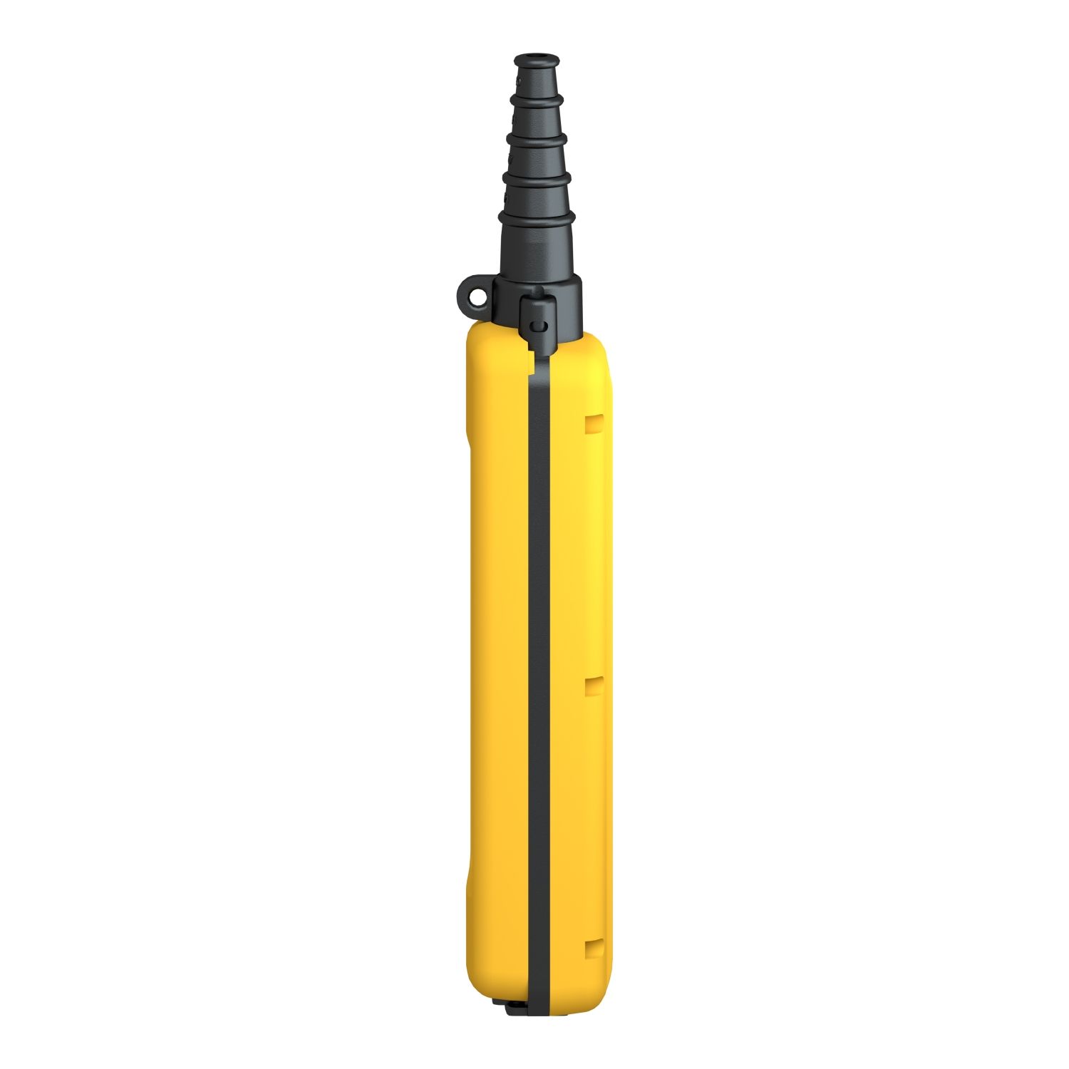 Picture of Empty pendant control station, Harmony XAC, plastic, yellow, 6 cut outs
