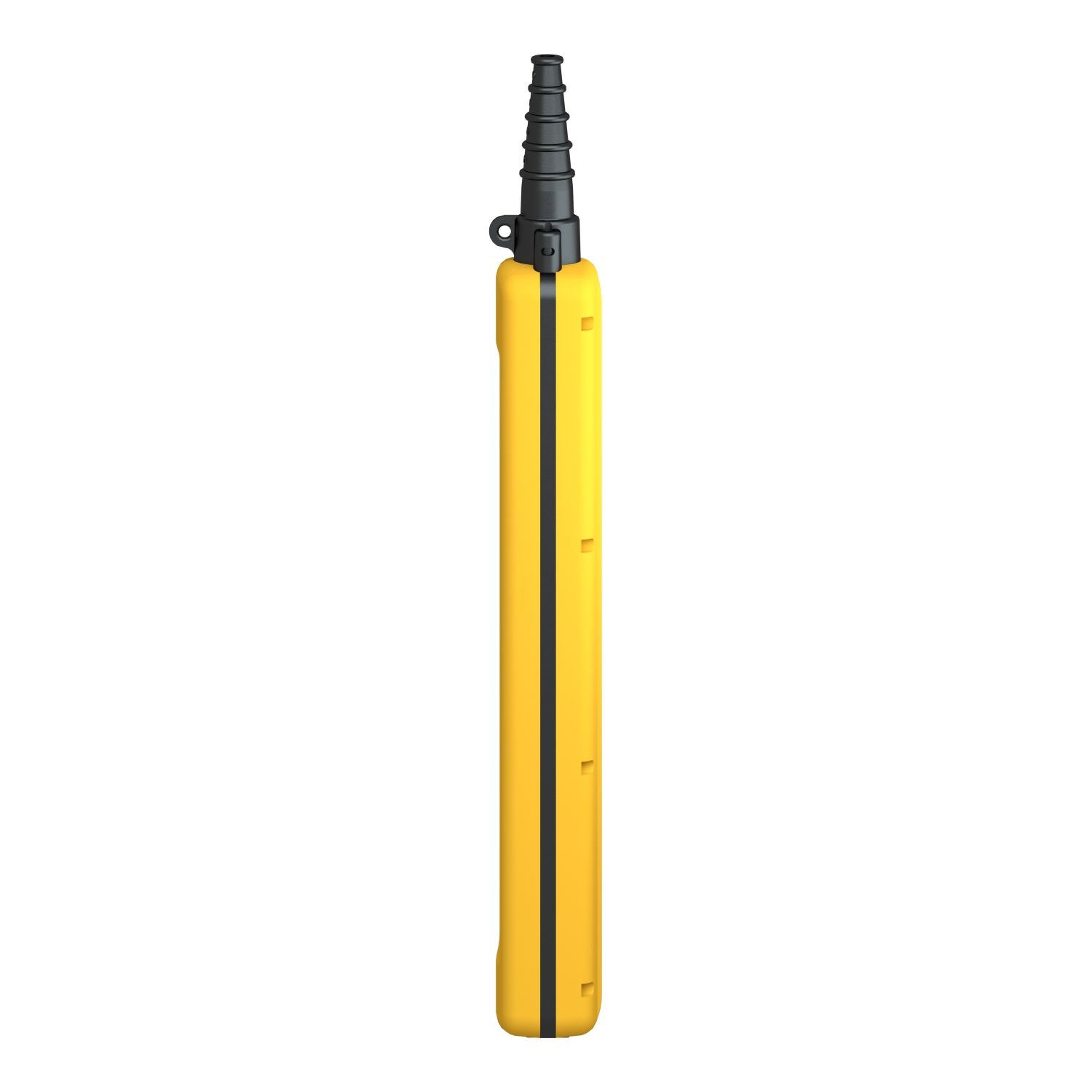 Picture of Empty pendant control station, Harmony XAC, plastic, yellow, 12 cut outs