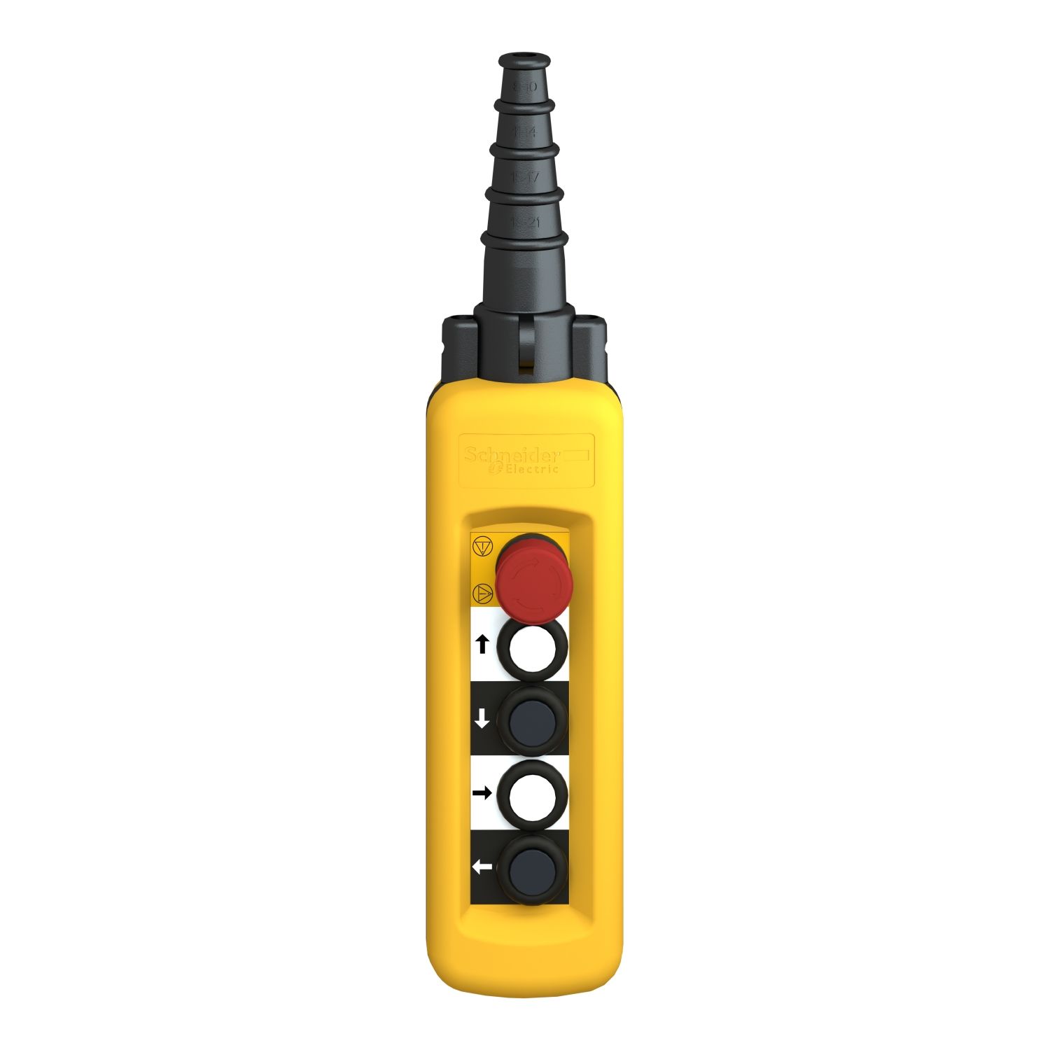 Picture of PENDANT STATION XACA 4 PUSH BUT TO NS 1