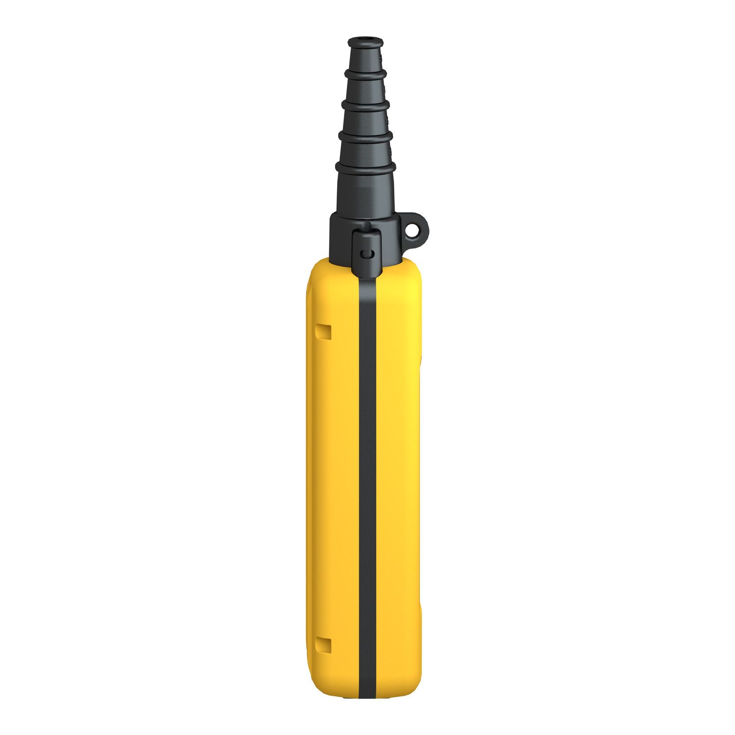 Picture of Pendant control station, Harmony XAC, plastic, yellow, 4 push buttons with NO+NC