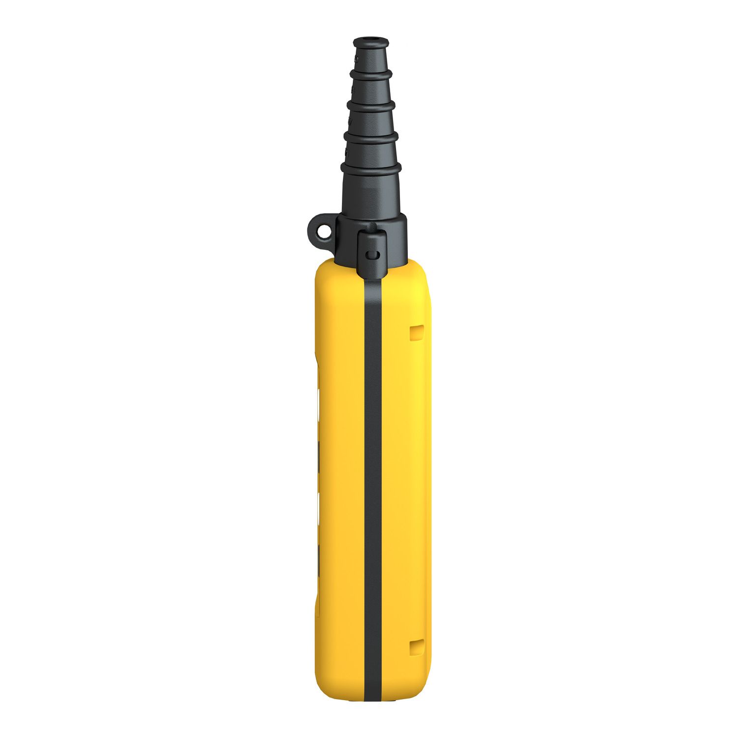 Picture of Pendant control station, Harmony XAC, plastic, yellow, 4 push buttons with NO+NC
