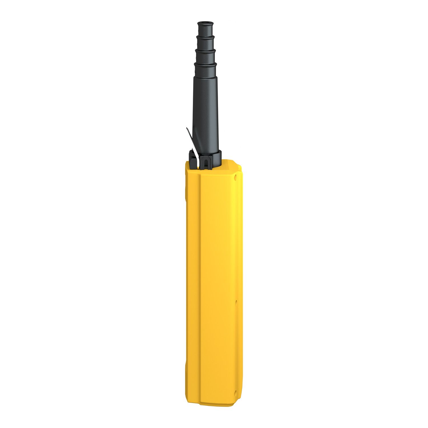 Picture of Pendant plast yellow 4 hole 10 22mm