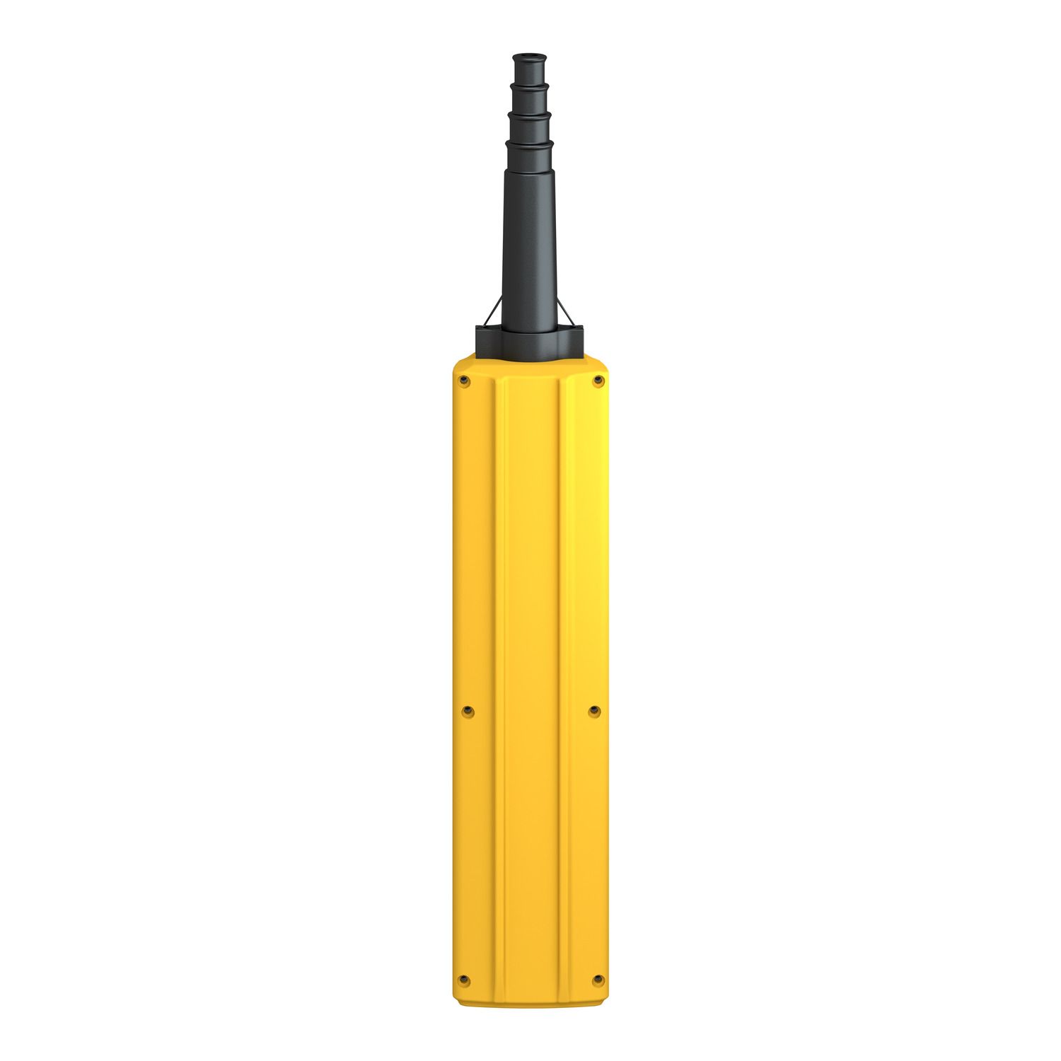 Picture of Pendant plast yellow 6 hole 10 22mm
