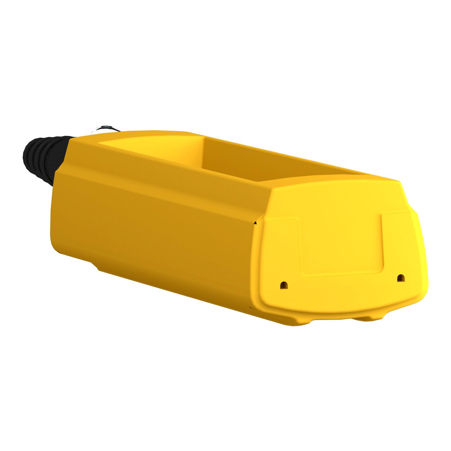 Picture of Pendant plast yellow 6 hole 10 22mm