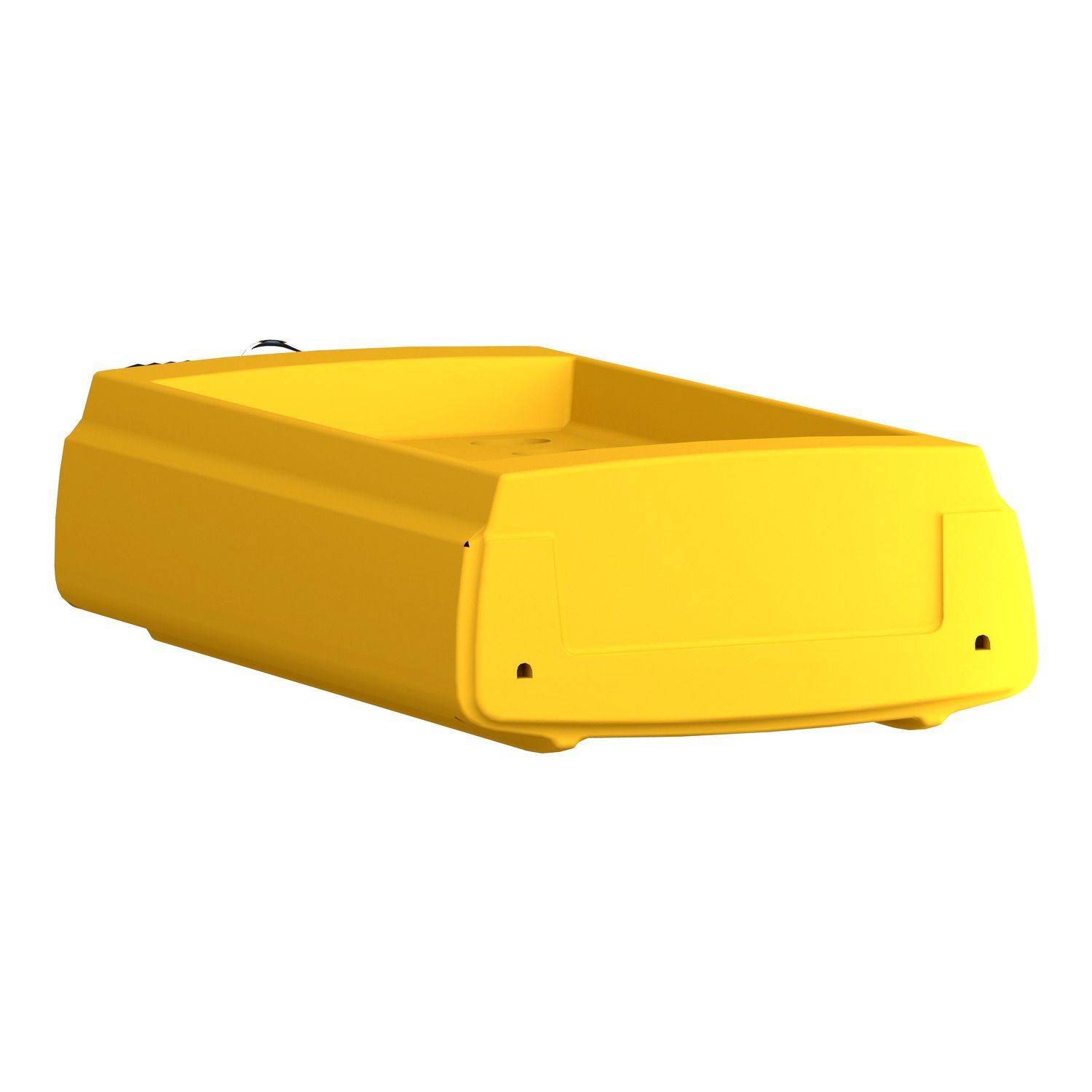 Picture of Pendant plast yellow 12 hole 10 22mm