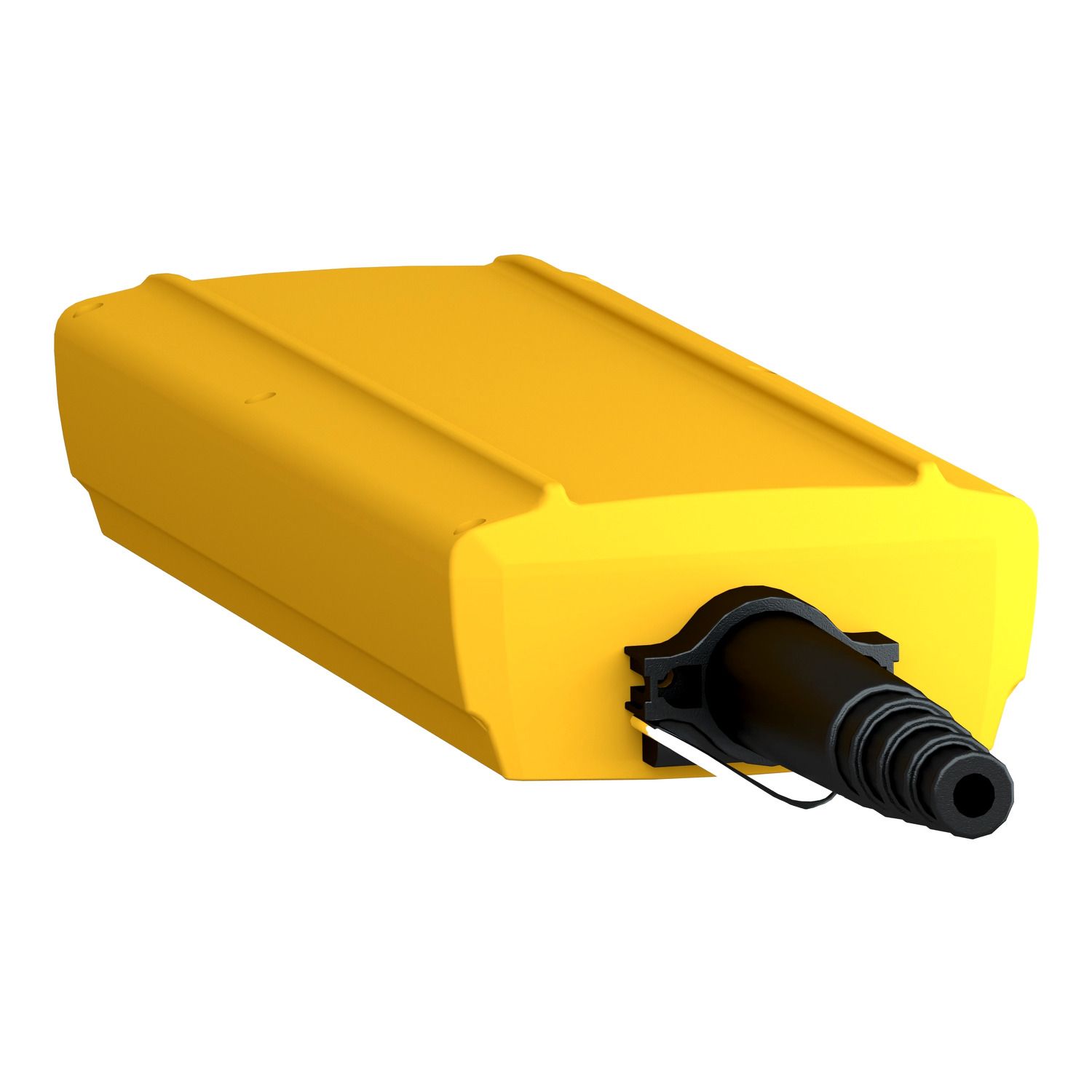 Picture of Pendant plast yellow 12 hole 10 22mm