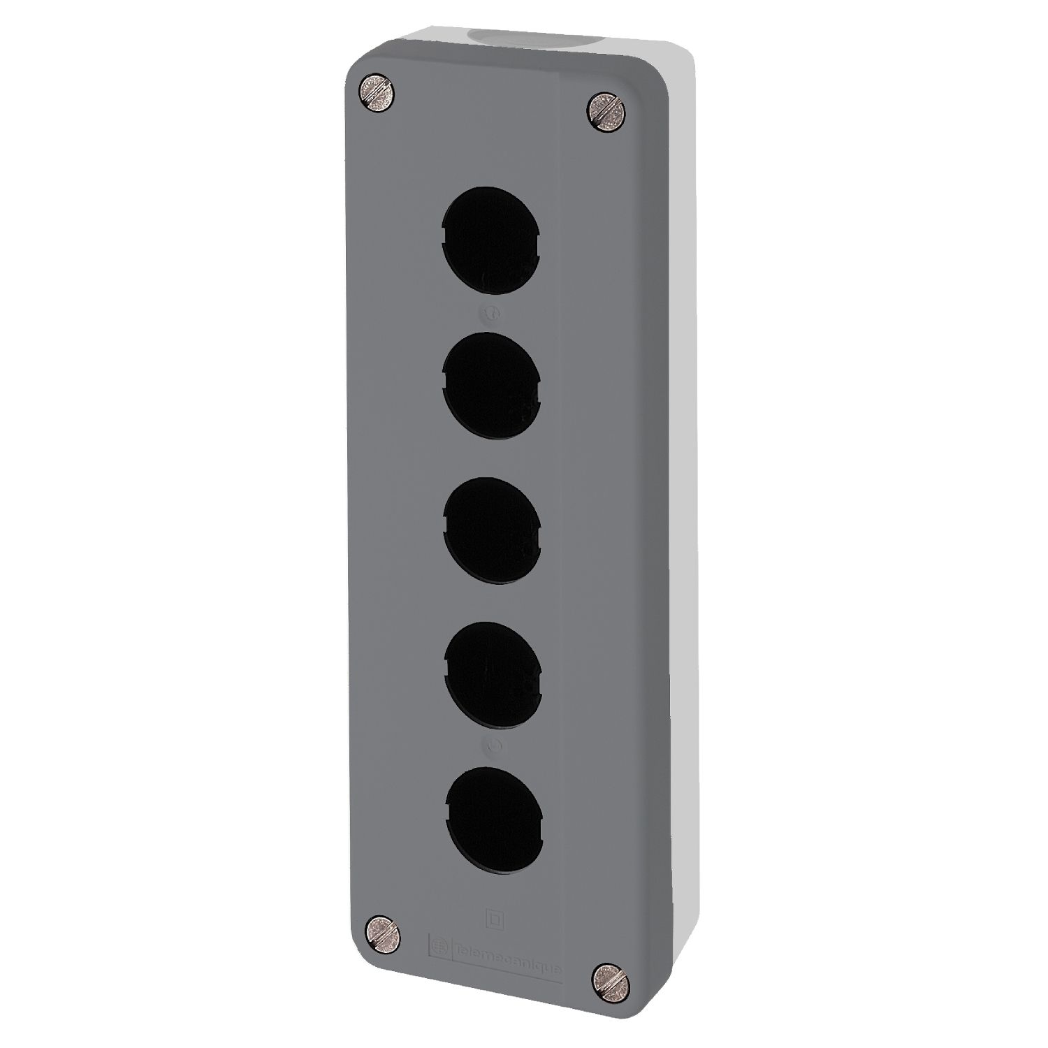 Picture of Empty control station, Harmony XALD, dark grey, 5 cut outs, 22mm