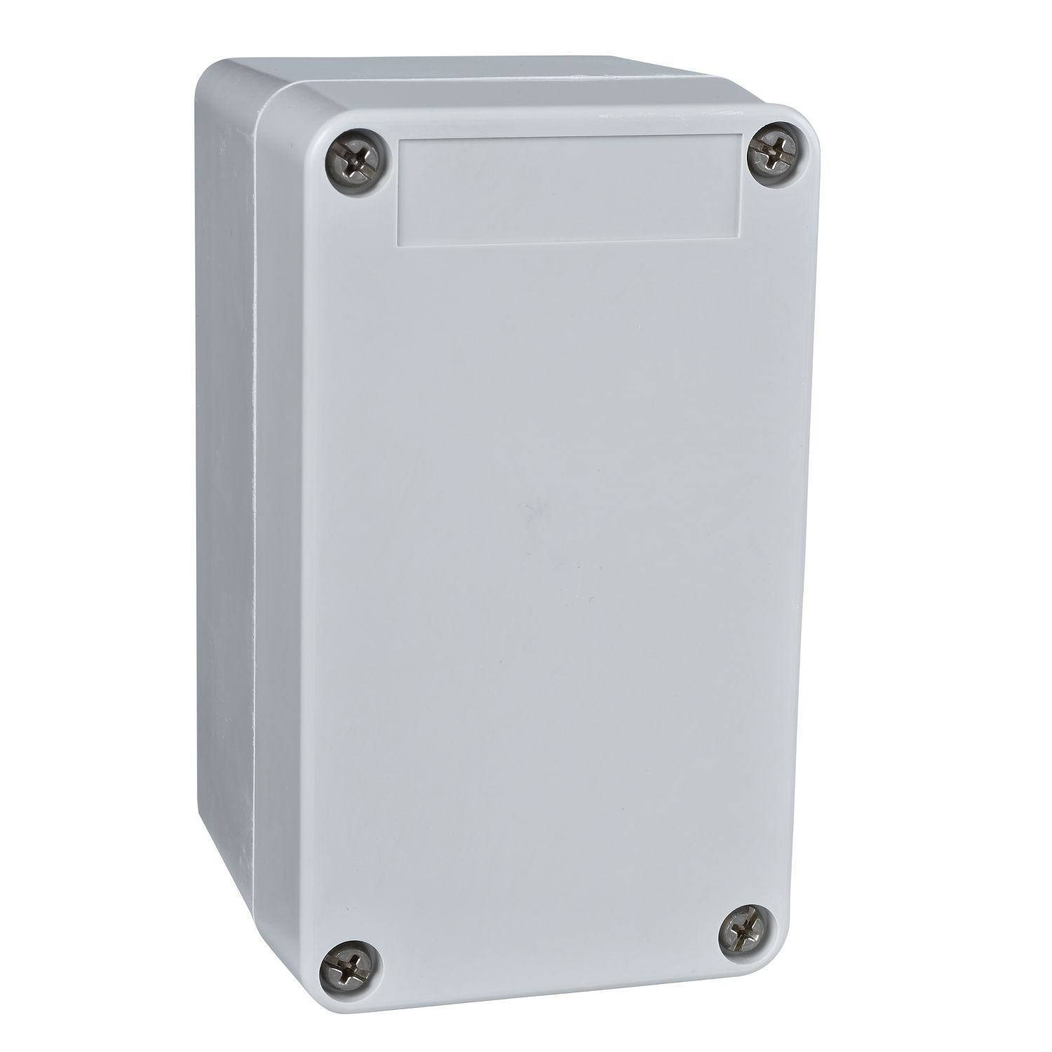 Picture of Empty control station without hinges, Harmony XAP, XB2 SL, plastic, grey, undrilled, 85x146x87mm