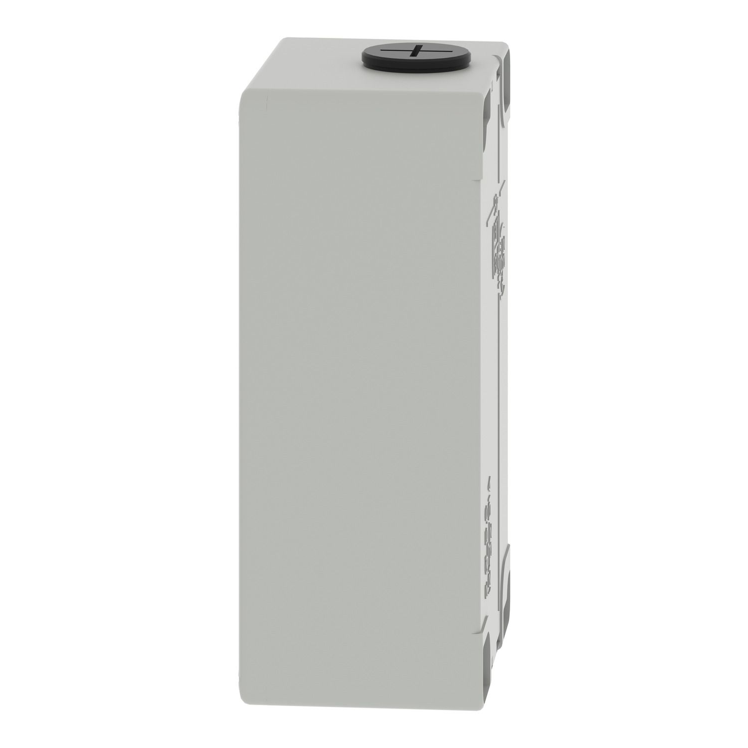Picture of Die cast empty control station, Harmony XAP, XB2 SL, zinc alloy, grey, M20, 4 cut outs 22mm, 80x130x51,5mm, UL cULus