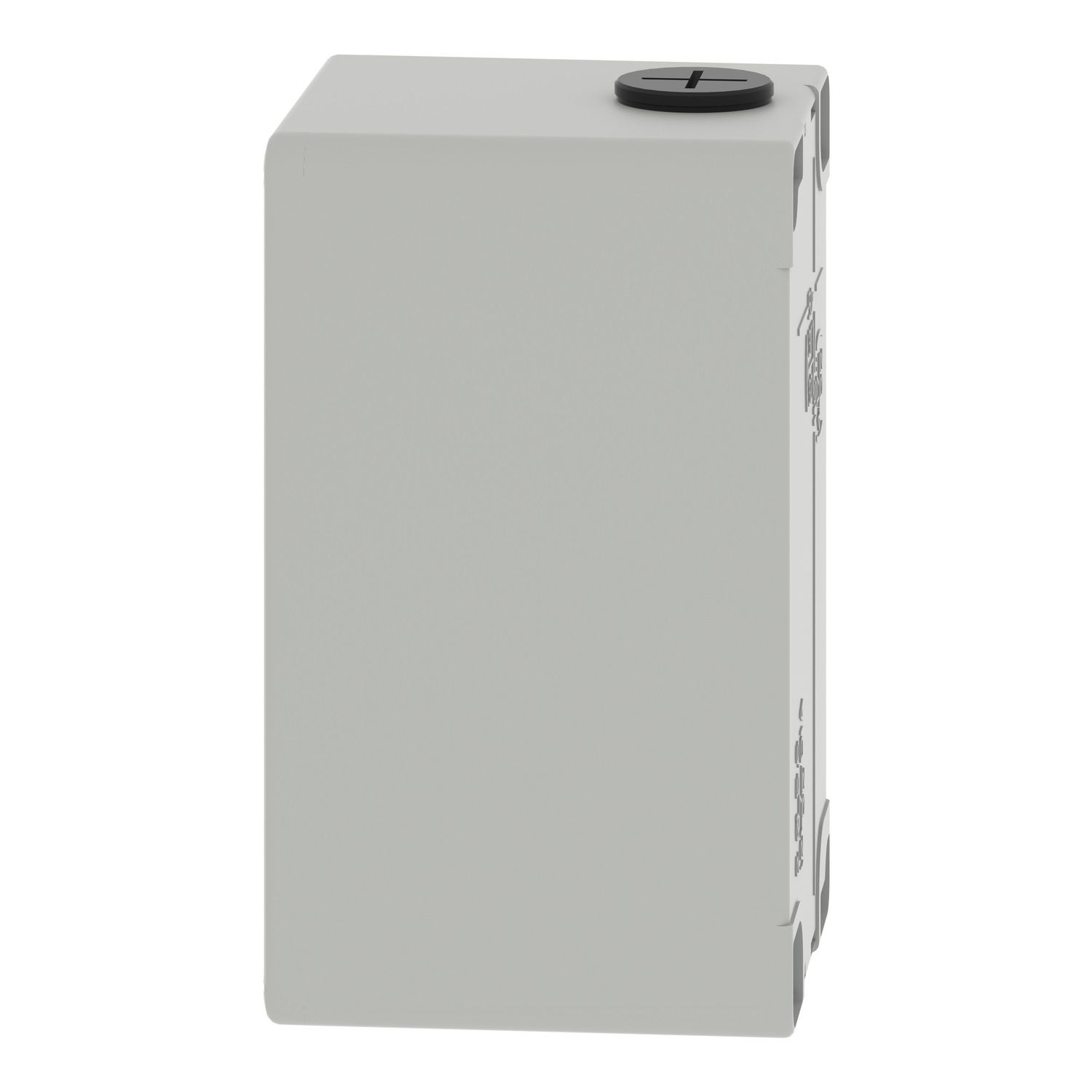Picture of Die cast empty control station, Harmony XAP, XB2 SL, zinc alloy, grey, M20, 3 cut outs 22mm, 80x130x77mm, UL cULus