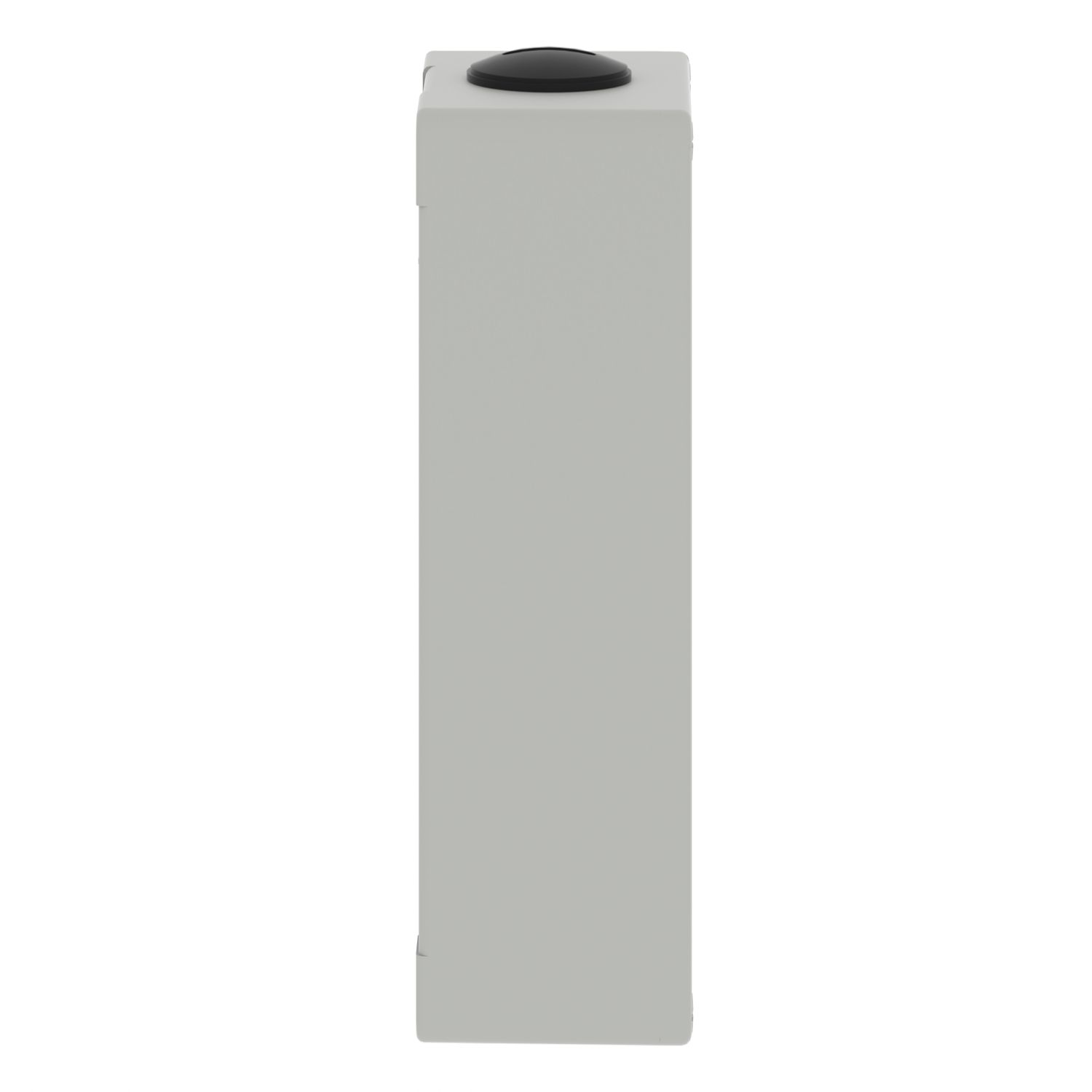 Picture of Die cast empty control station, Harmony XAP, XB2 SL, zinc alloy, grey, M25, undrilled, 80x175x51,5mm