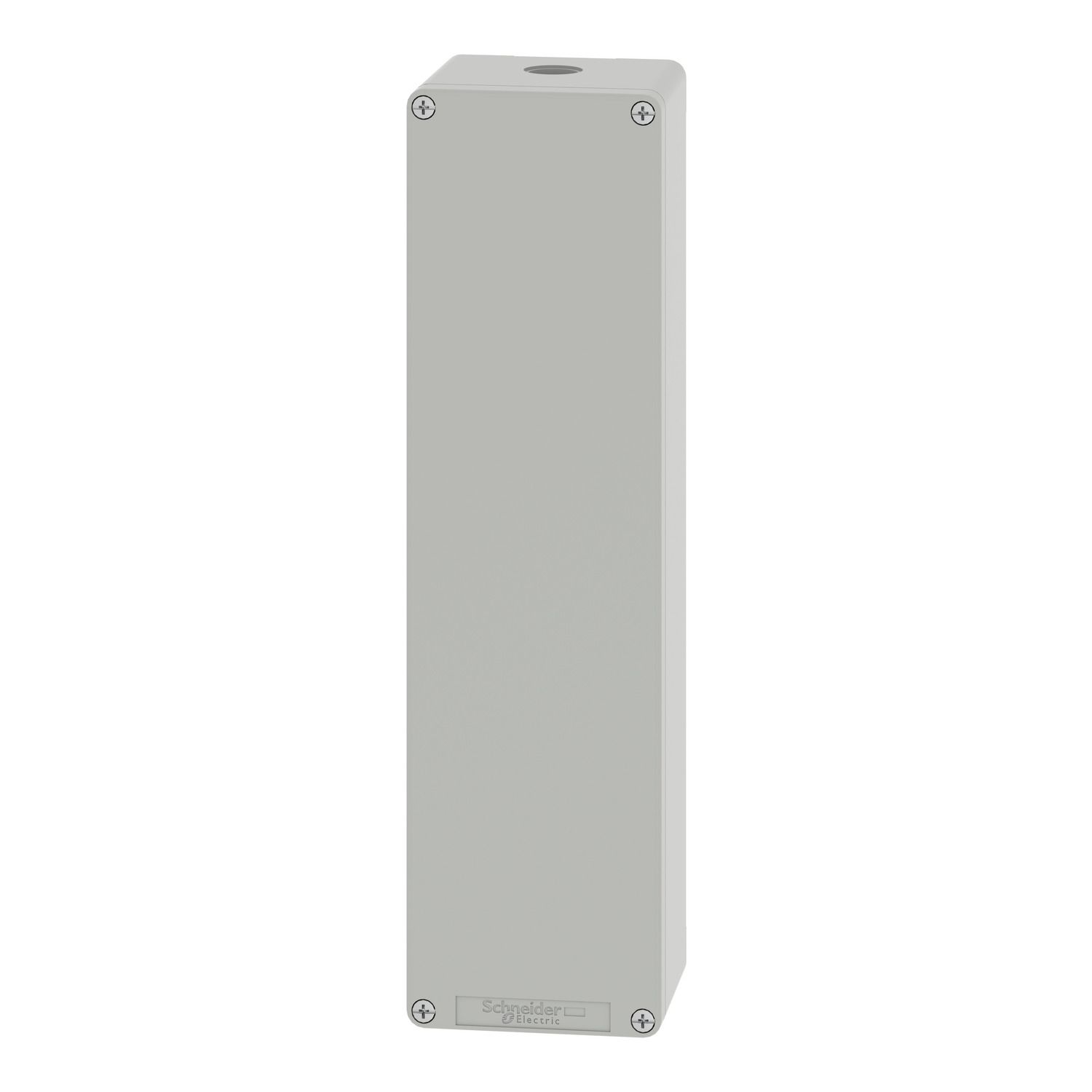 Picture of Die cast empty control station, Harmony XAP, XB2 SL, aluminium, grey, M32, undrilled, 85x310x77mm