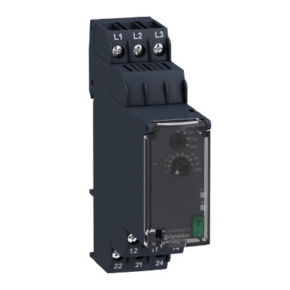 Picture of 3-phase control relay, Harmony Control Relays, 8A, 2CO, undervoltage detection, 200â€¦240V AC