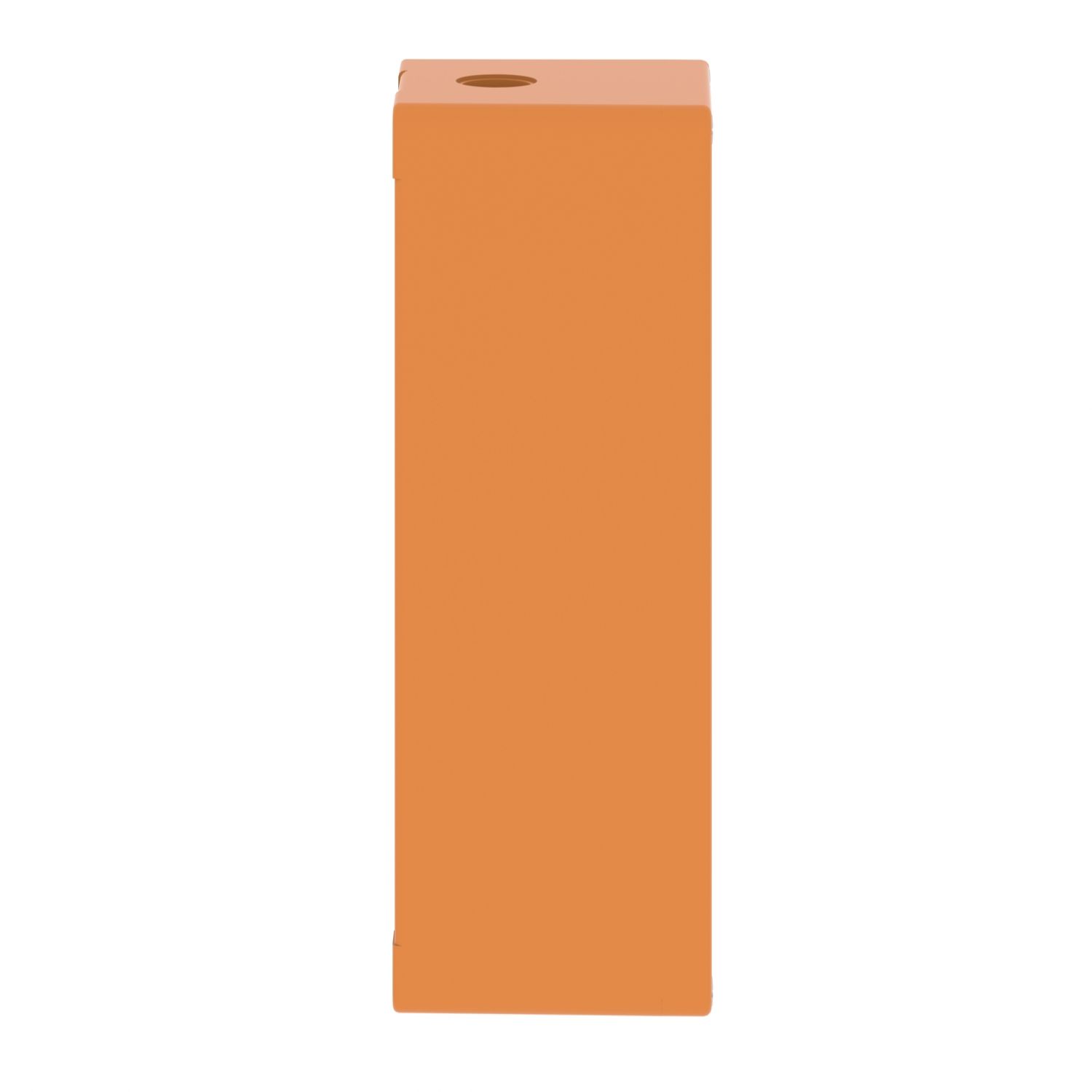 Picture of Empty control station, Harmony XAP, XB2 SL, zinc alloy, orange, M25, 4 cut outs 30mm with notches, 80x220x77mm