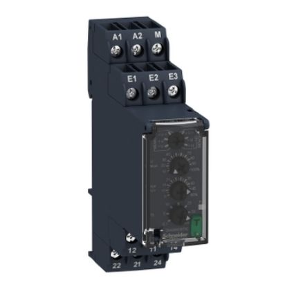 Picture of voltage control relay, Harmony Control Relays, 8A, 2CO, overvoltage or undervoltage detection, 1â€¦100V AC DC, 24â€¦240V AC DC