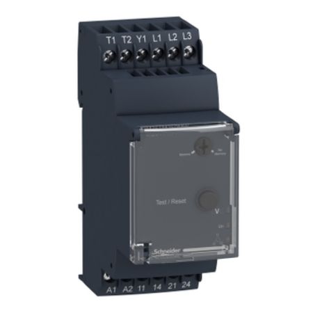 Picture of Harmony Control Relays, Modular motor voltage and temperature control relay, 5 A , 2 NO, 24..240 V AC/DC