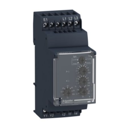 Picture of Harmony Control Relays, Modular 3 phase and 1 phase pump control relay, 5A, 1CO, 208...480V AC
