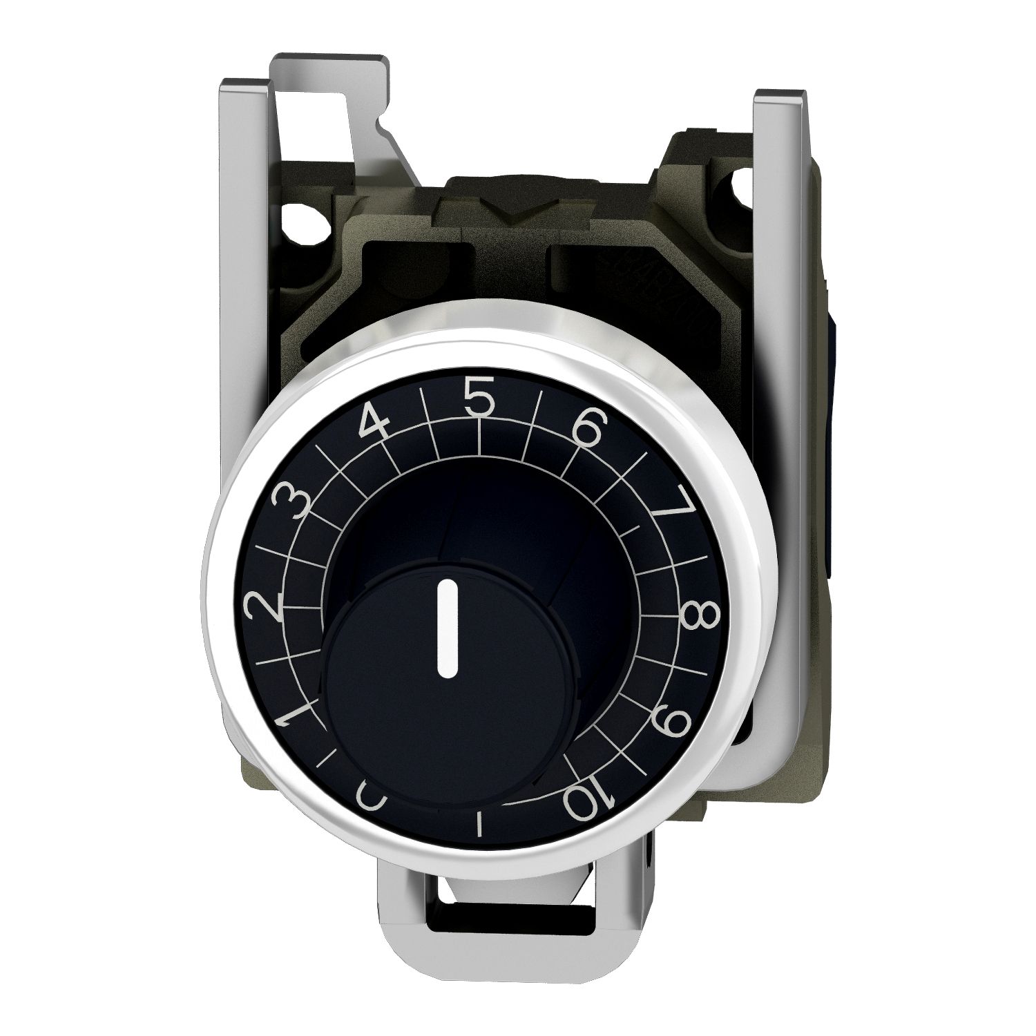 Picture of Complete potentiometer, Harmony XB4, metal, 22mm, 470K