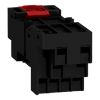Picture of Harmony, plugin relay socket, mixed contact, 10 A, 250 V, screw clamp, for RXM2 or RXM4 relays