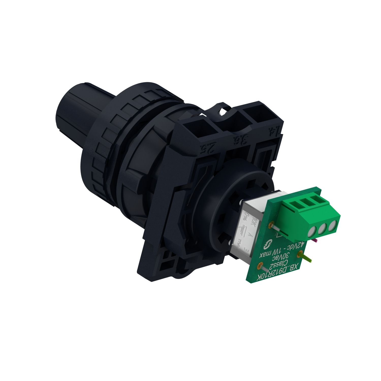 Picture of Complete potentiometer, Harmony XB5, plastic, 22mm, 1K