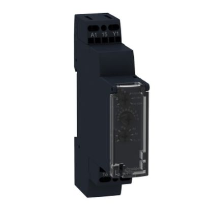 Picture of multifunction relay, Harmony Timer Relays, 8A, 1CO, 0.1s..10h, pulse delay, 24V DC or 24...240V AC DC