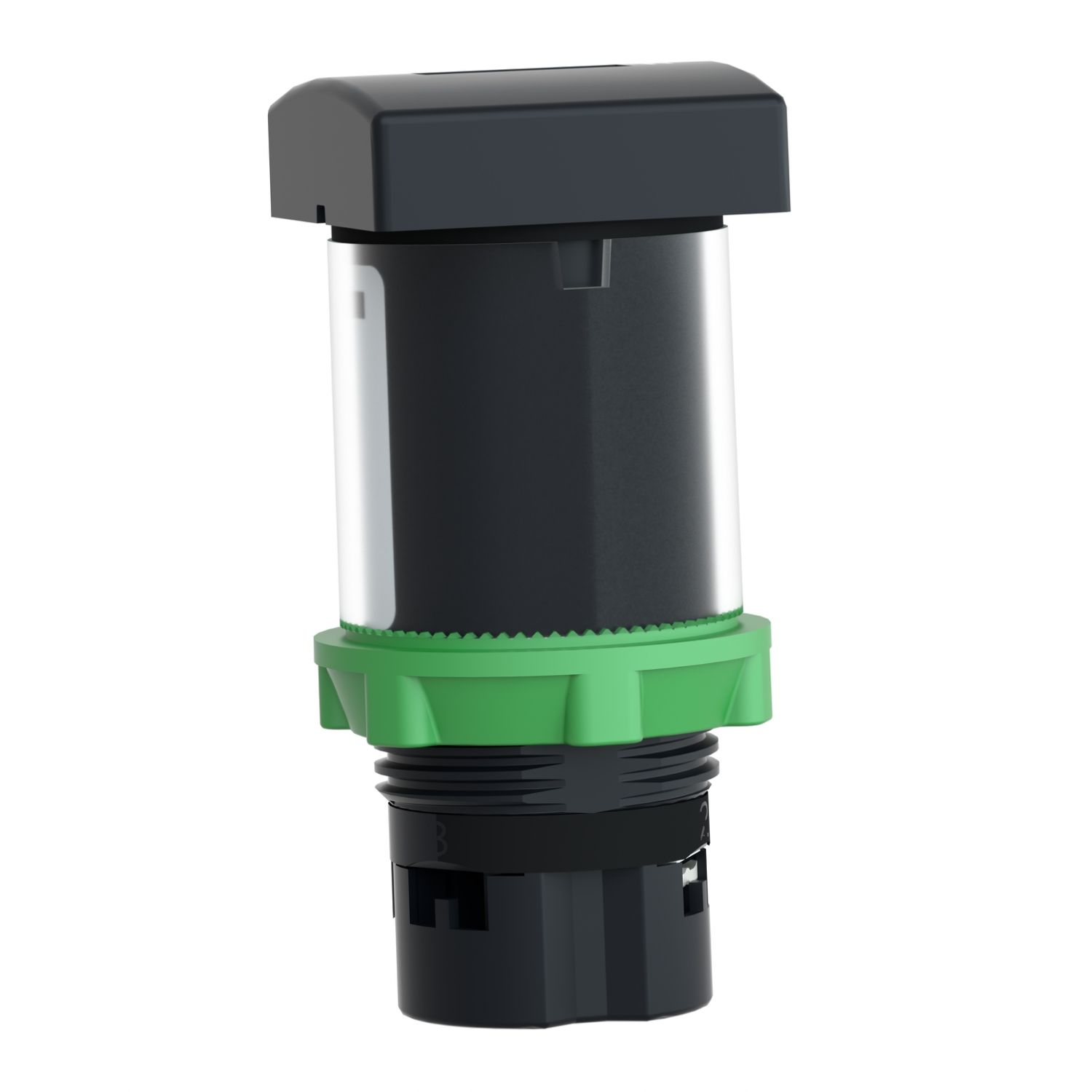 Picture of Hour counter, Harmony XB5, plastic, 22mm, mechanical 5 digit display, 120V AC