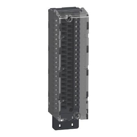 Picture of terminal block, Modicon X80, 40-pin removable caged, hardened