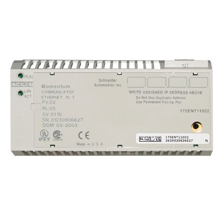Picture of Modicon Momentum - Ethernet communication adaptor - 10 Mbit/s