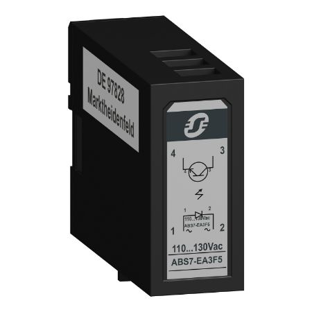 Picture of plug-in solid state relay- 12.5 mm - input - 110..130 V AC 60HZ