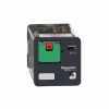 Picture of Harmony Electromechanical Relays, Universal plug in relay, 10A, 3CO, with LED, lockable test button, 120V AC