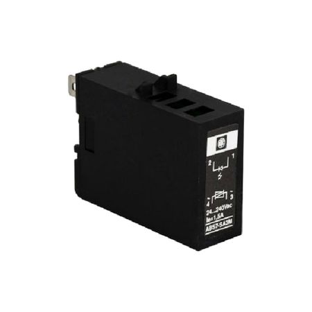 Picture of plug-in solid state relay - 12.5 mm - output - 24..240 V AC - 2 A